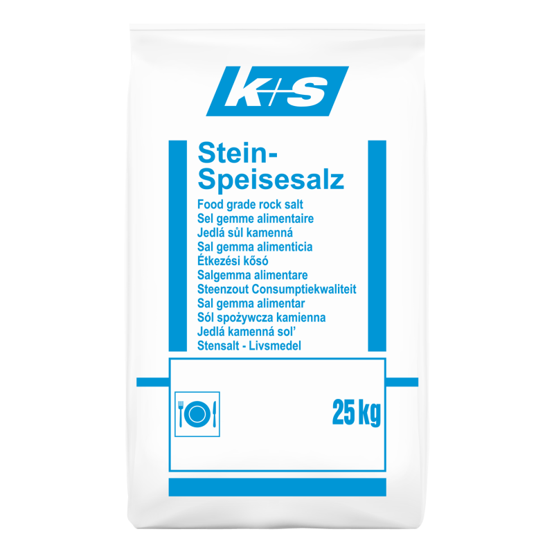 Rock salt K+S 0.4-1.4 mm (1 grind)