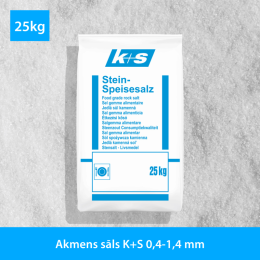Rock salt K+S 0.4-1.4 mm (1 grind)