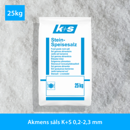 Rock salt K+S 0.2-2.3 mm (2 grind)