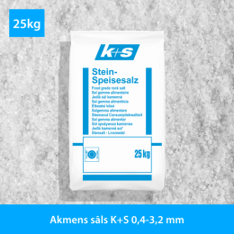 Rock salt K+S 0.4-3.2 mm (3 grind)