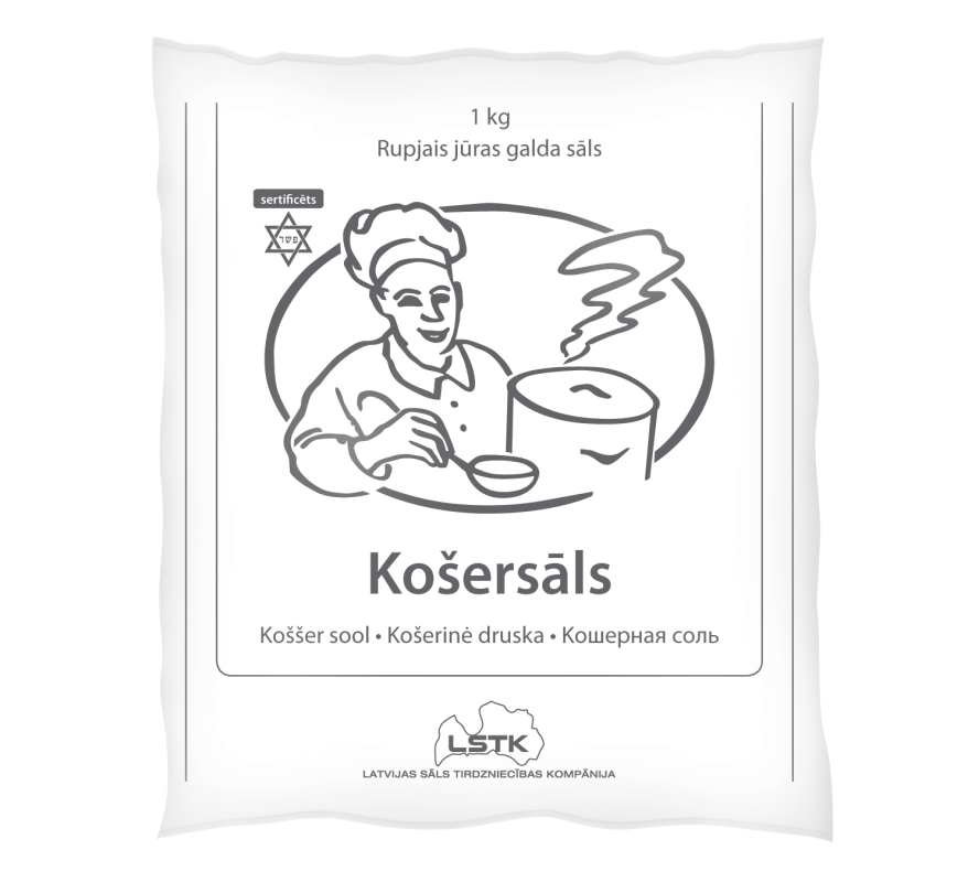 Kosher salt Pavāriņš (without e-substances)