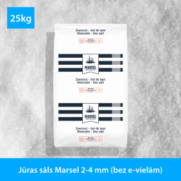 Sea salt Marsel 2-4 mm (without e-substances)