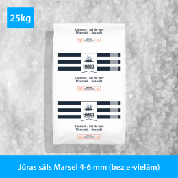 Sea salt Marsel 4-6 mm (without e-substances)
