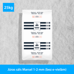 Sea salt Marsel 1-2 mm (without e-substances)