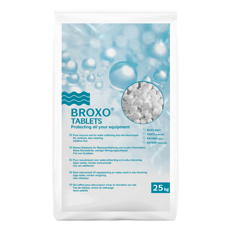 Water softening salt tablets Broxo