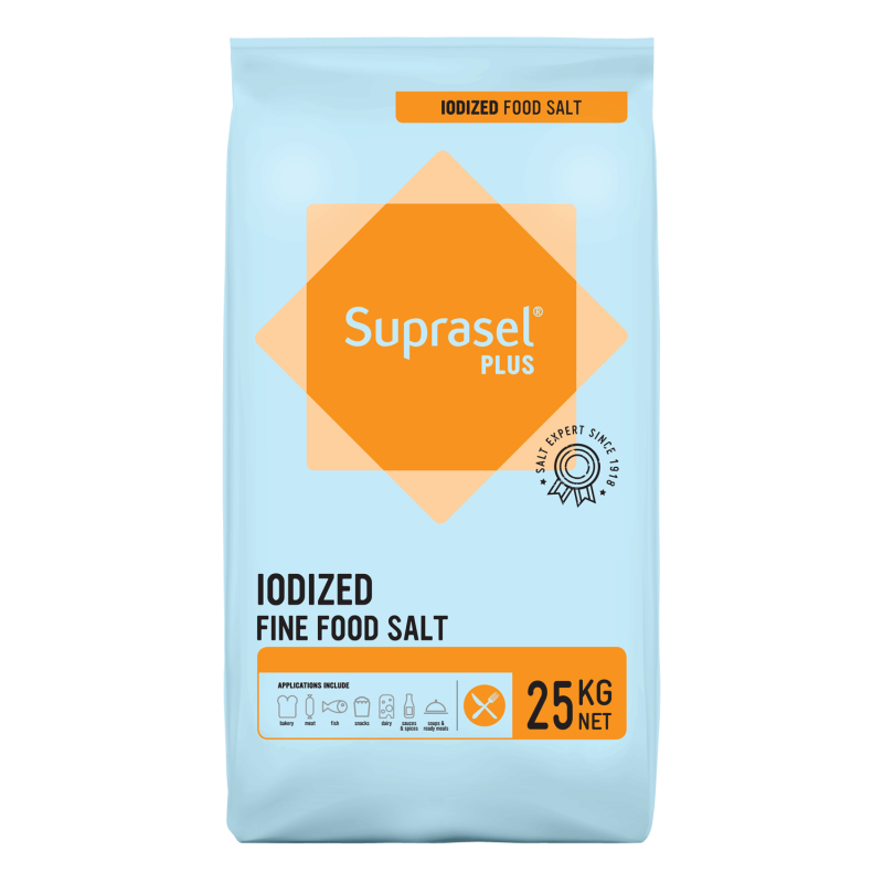 Special salt Suprasel Fine with iodine