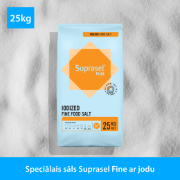 Special salt Suprasel Fine with iodine